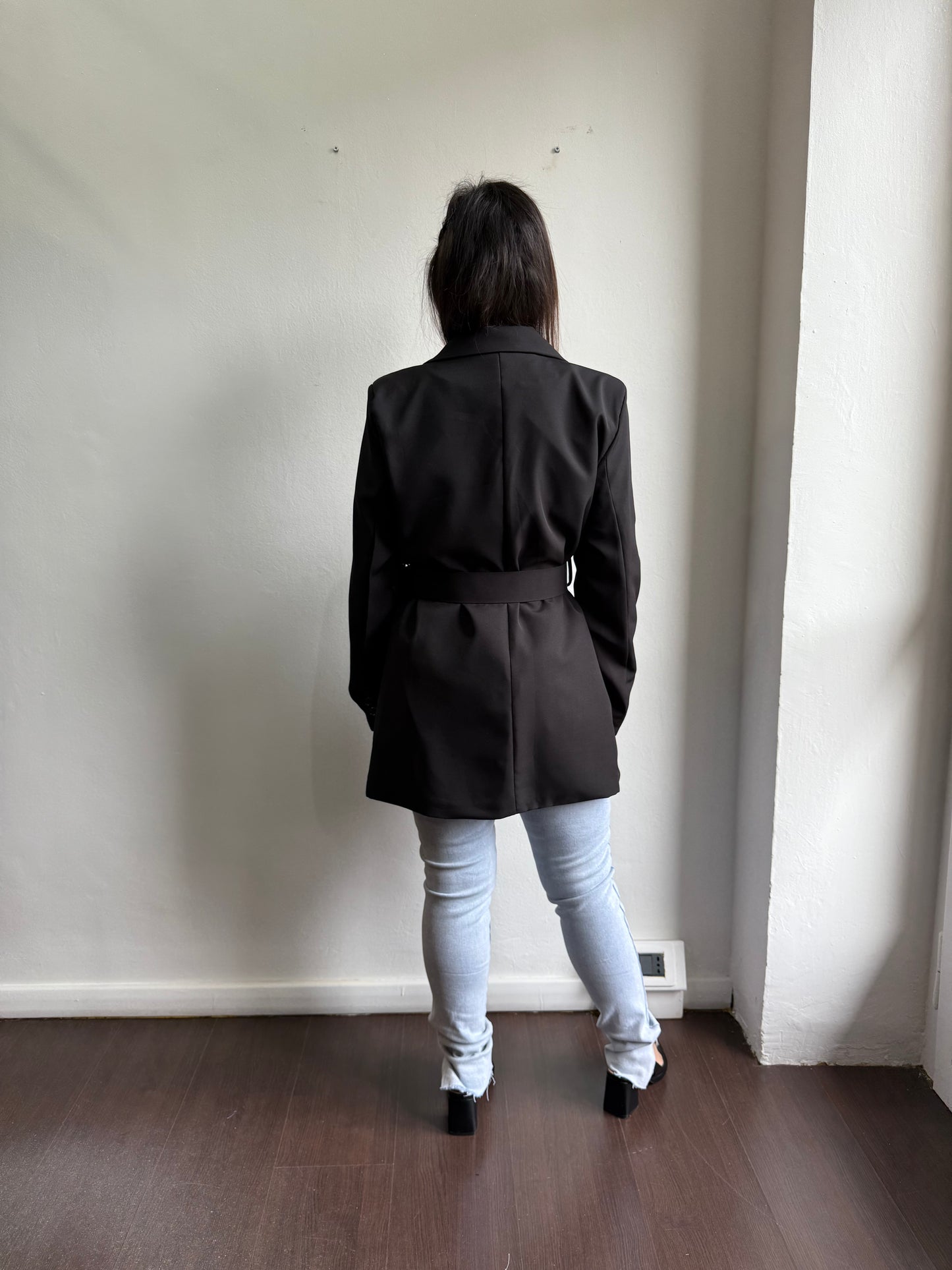 Blazer con cintura