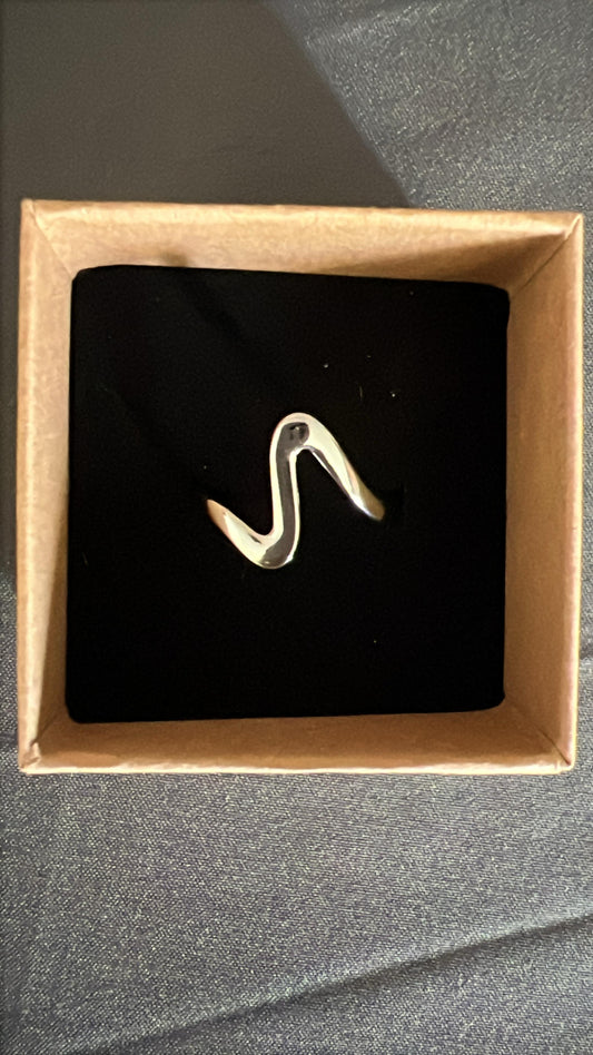 Anello serpentino semplice