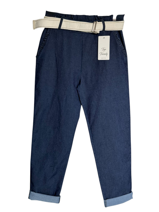 Jeans con cintura